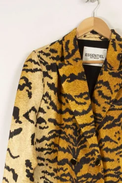Flash Sale Essentiel Antwerp Blazer effet tigre - Taille L/40 Multicolore