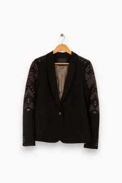 Fashion IKKS Blazer - Taille L/40 Noir