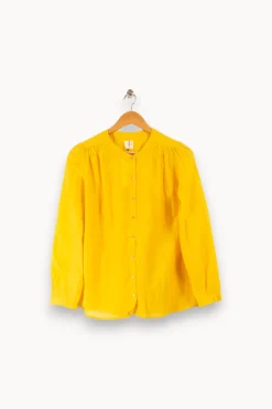 Discount Des petits hauts Blouse - M/38 Jaune