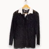 Fashion Sandro Blouse et chemise - S/36 Bleu