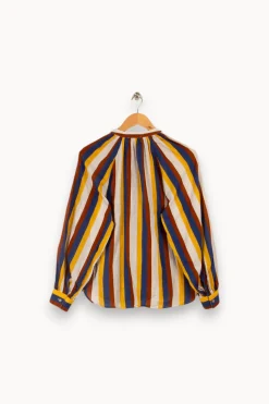 Discount Sézane Blouse rayée - Taille XS/34 Multicolore