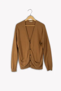 Sale Eric Bompard Cardigan - M/38 Marron