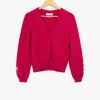 Discount Des petits hauts Cardigan - S/36 Rose