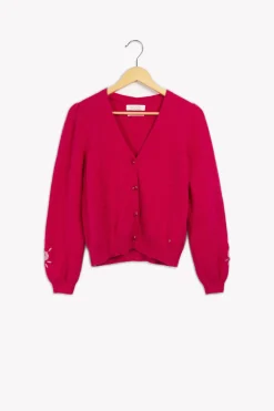 Discount Des petits hauts Cardigan - S/36 Rose