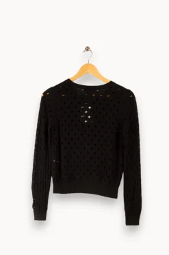 Shop Sandro Cardigan - S/36 Noir