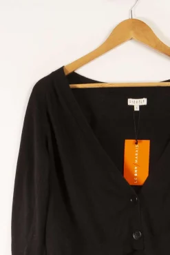 Shop Claudie Pierlot Cardigan - S/36 Noir