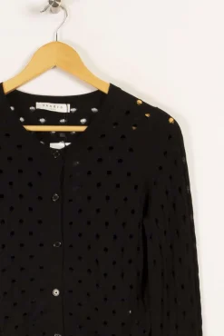 Shop Sandro Cardigan - S/36 Noir