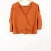 Sale La Fée Maraboutée Cardigan - S / 36 Orange