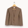 Shop Des petits hauts Cardigan - Taille S/36 Gris