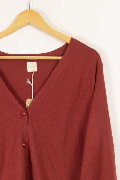 Shop Des petits hauts Cardigan - Taille S/36 Marron
