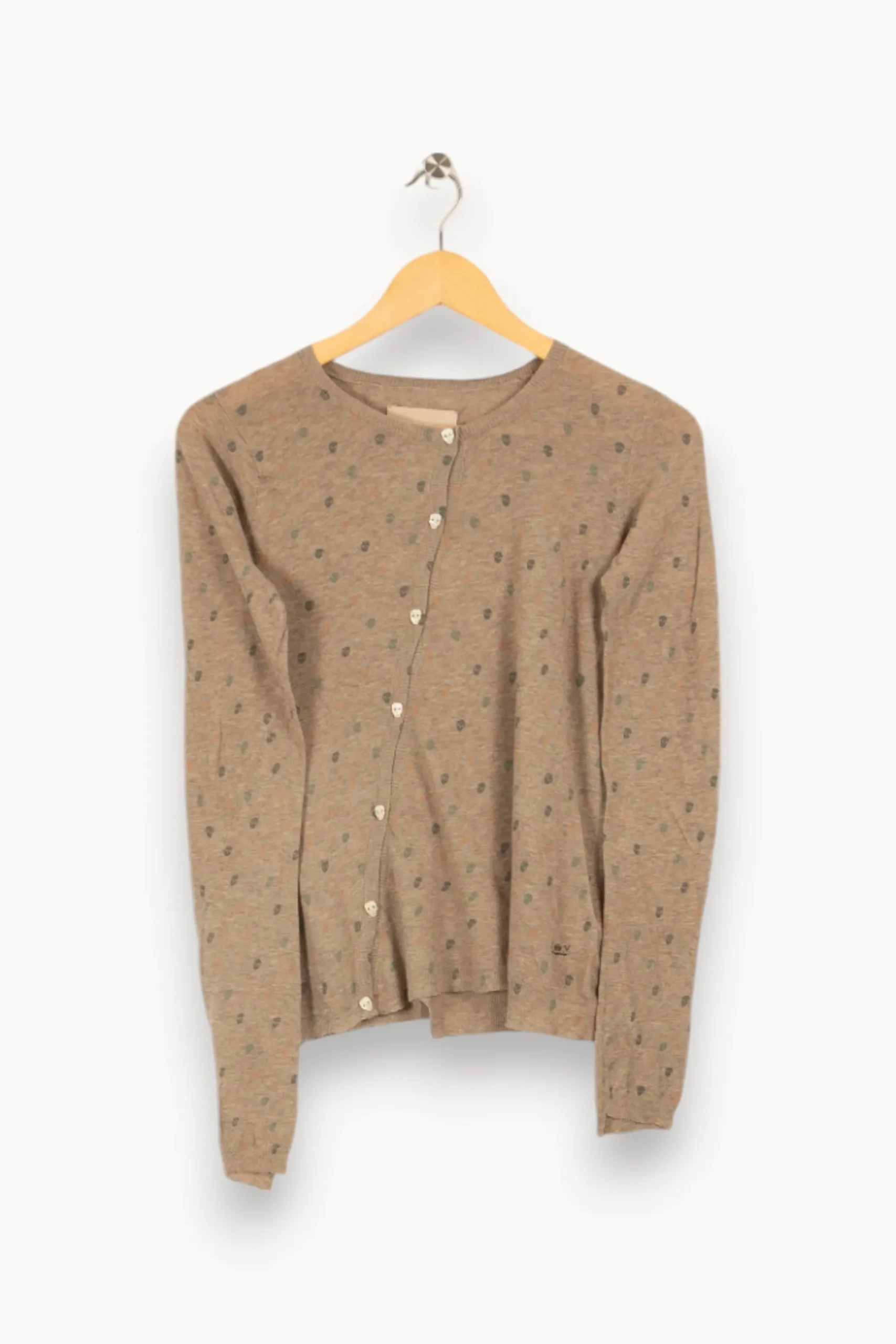 Outlet Zadig&Voltaire Cardigan à motifs - Taille S/36 Beige