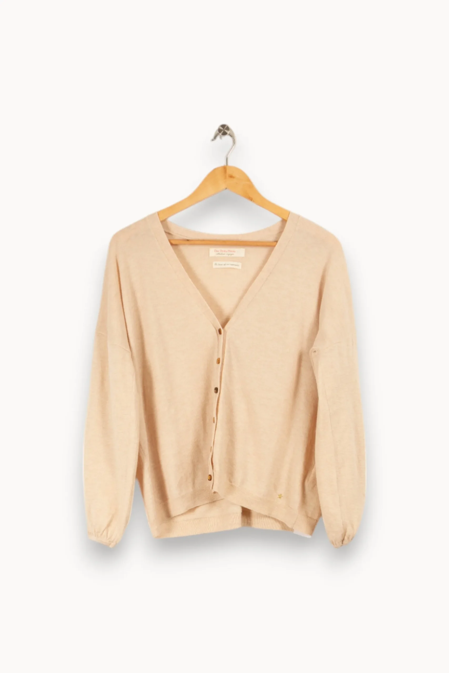 Hot Des petits hauts Cardigan - Taille S/36 Beige