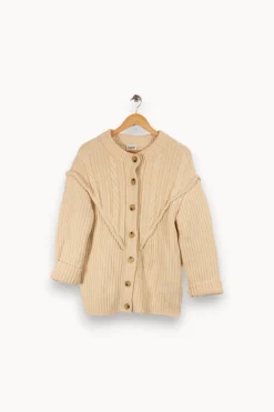 Discount Claudie Pierlot Cardigan - Taille S/36 Beige