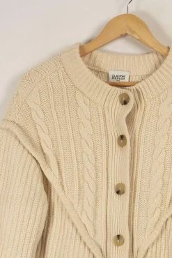 Discount Claudie Pierlot Cardigan - Taille S/36 Beige