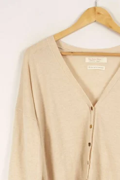 Hot Des petits hauts Cardigan - Taille S/36 Beige