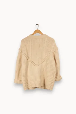 Discount Claudie Pierlot Cardigan - Taille S/36 Beige