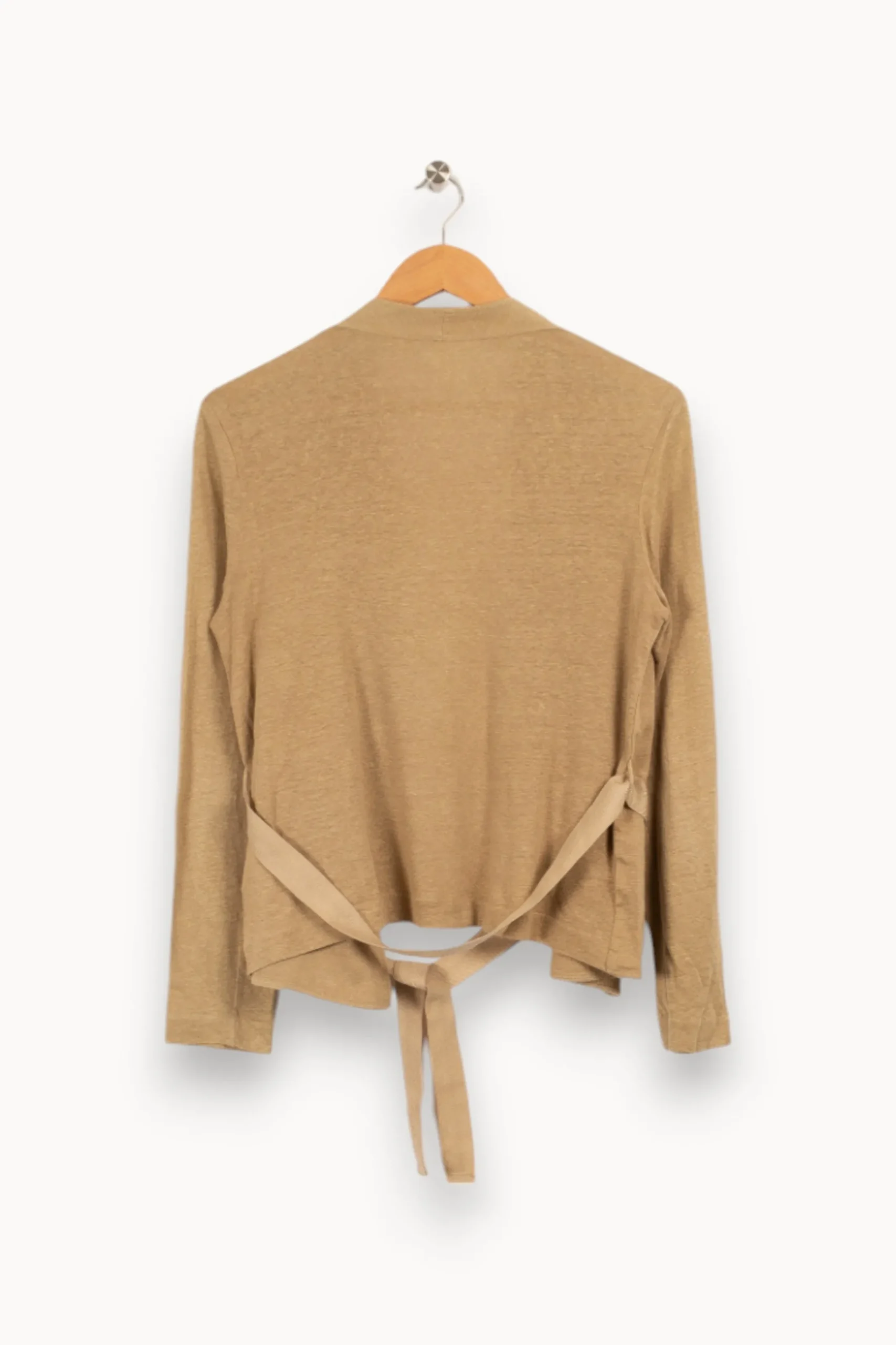 Clearance Majestic Filatures Cardigan foncé - Taille M/38 Beige