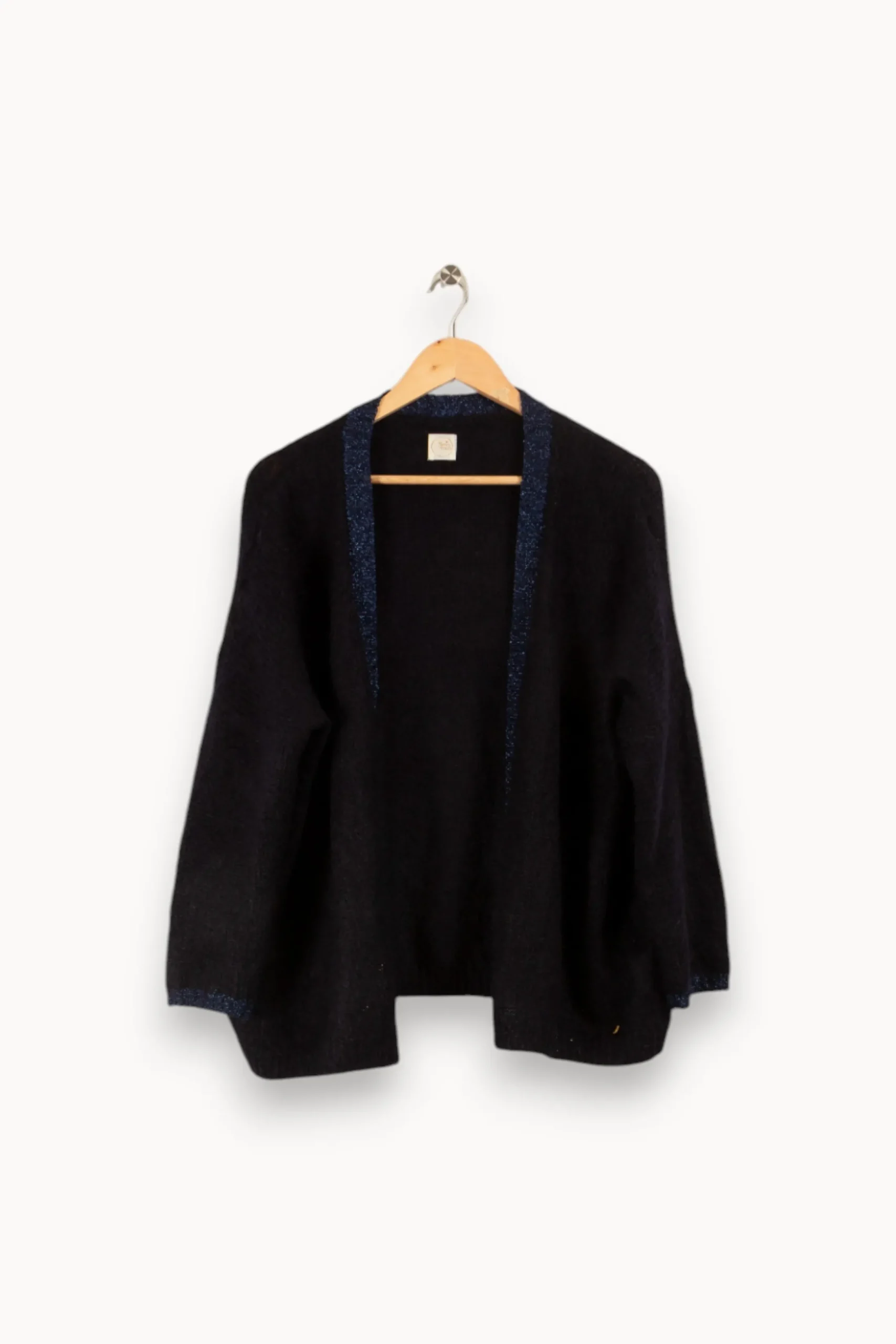 Discount Des petits hauts Cardigan foncé - Taille L/40 Bleu