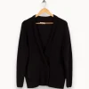 New Galeries Lafayette Cardigan bleu foncé - Taille M/38 Noir