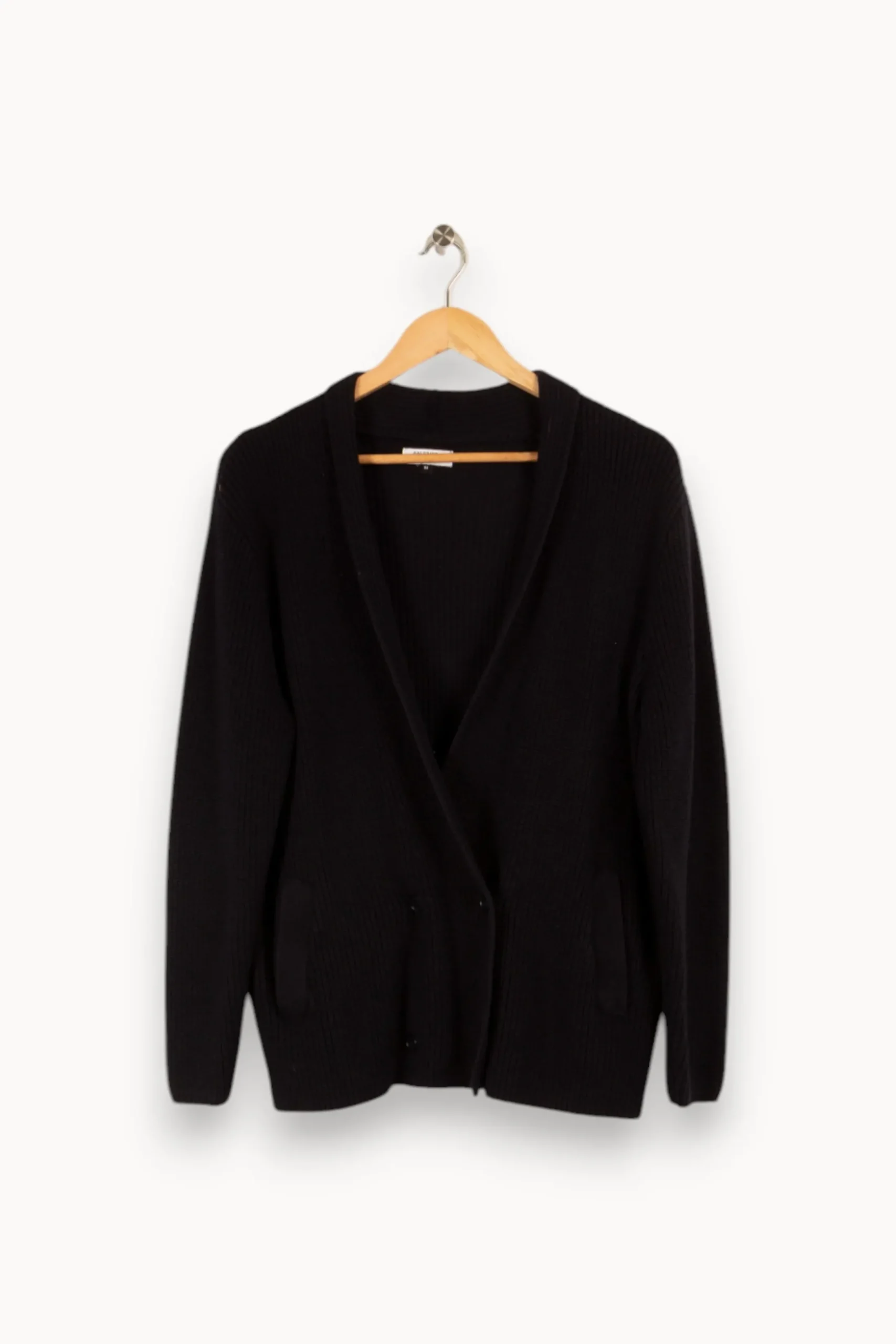 New Galeries Lafayette Cardigan bleu foncé - Taille M/38 Noir
