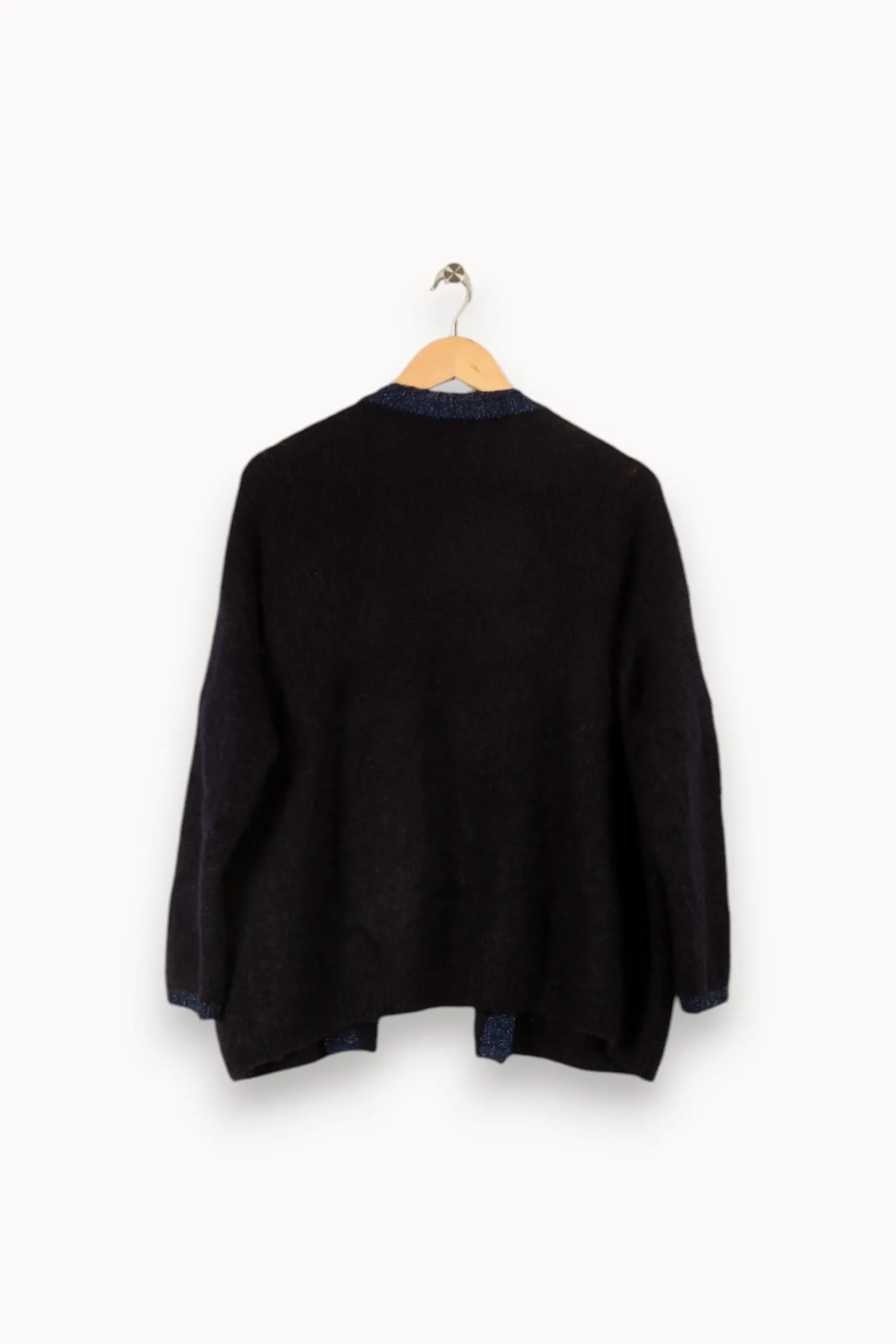 Discount Des petits hauts Cardigan foncé - Taille L/40 Bleu