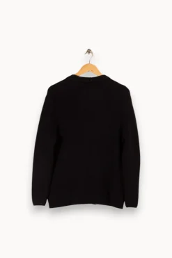 New Galeries Lafayette Cardigan bleu foncé - Taille M/38 Noir