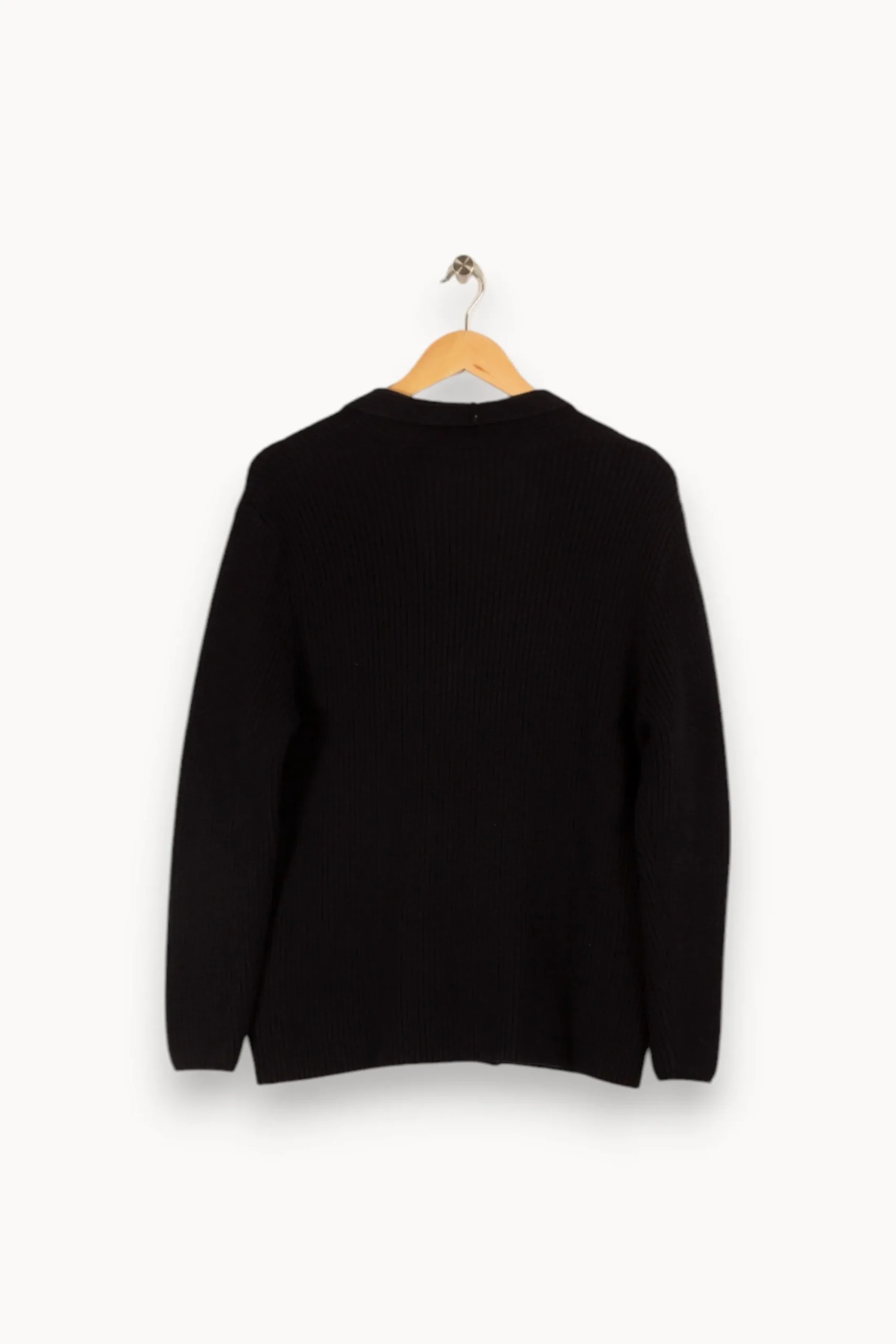 New Galeries Lafayette Cardigan bleu foncé - Taille M/38 Noir