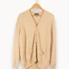 Discount Eric Bompard Cardigan en cachemire - Taille XL/42 Beige