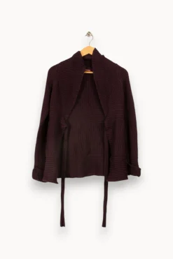 Store Comptoir des Cotonniers Cardigan en maille - Taille S/36 Violet