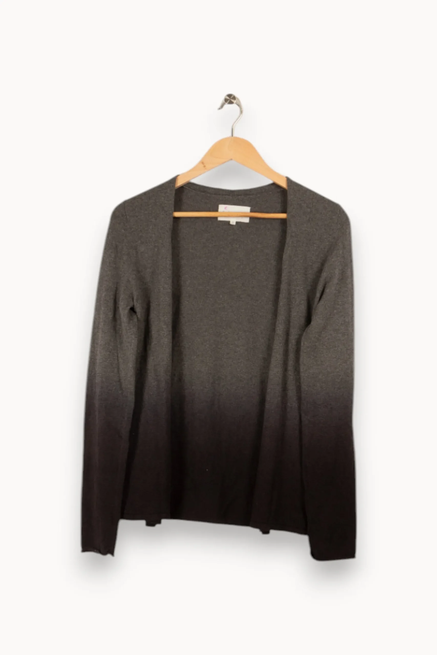 Best Sale Sud express Cardigan et noir - Taille S/36 Gris