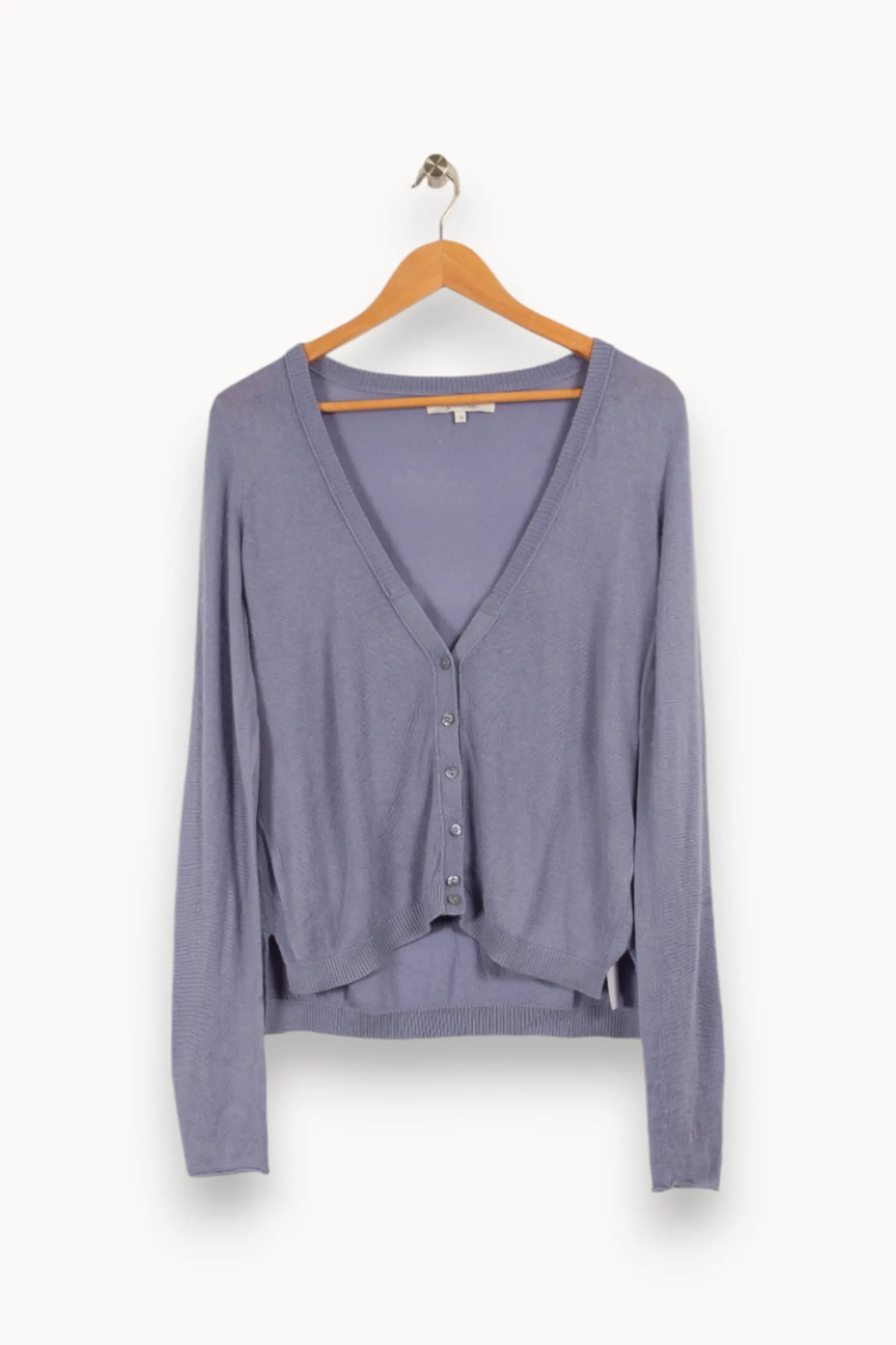 Outlet Sud express Cardigan léger clair - Taille M/38 Bleu