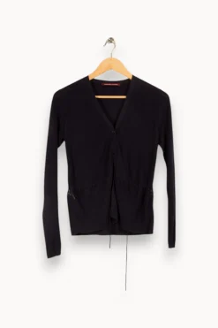 Shop Comptoir des Cotonniers Cardigan léger foncé - Taille M/38 Bleu