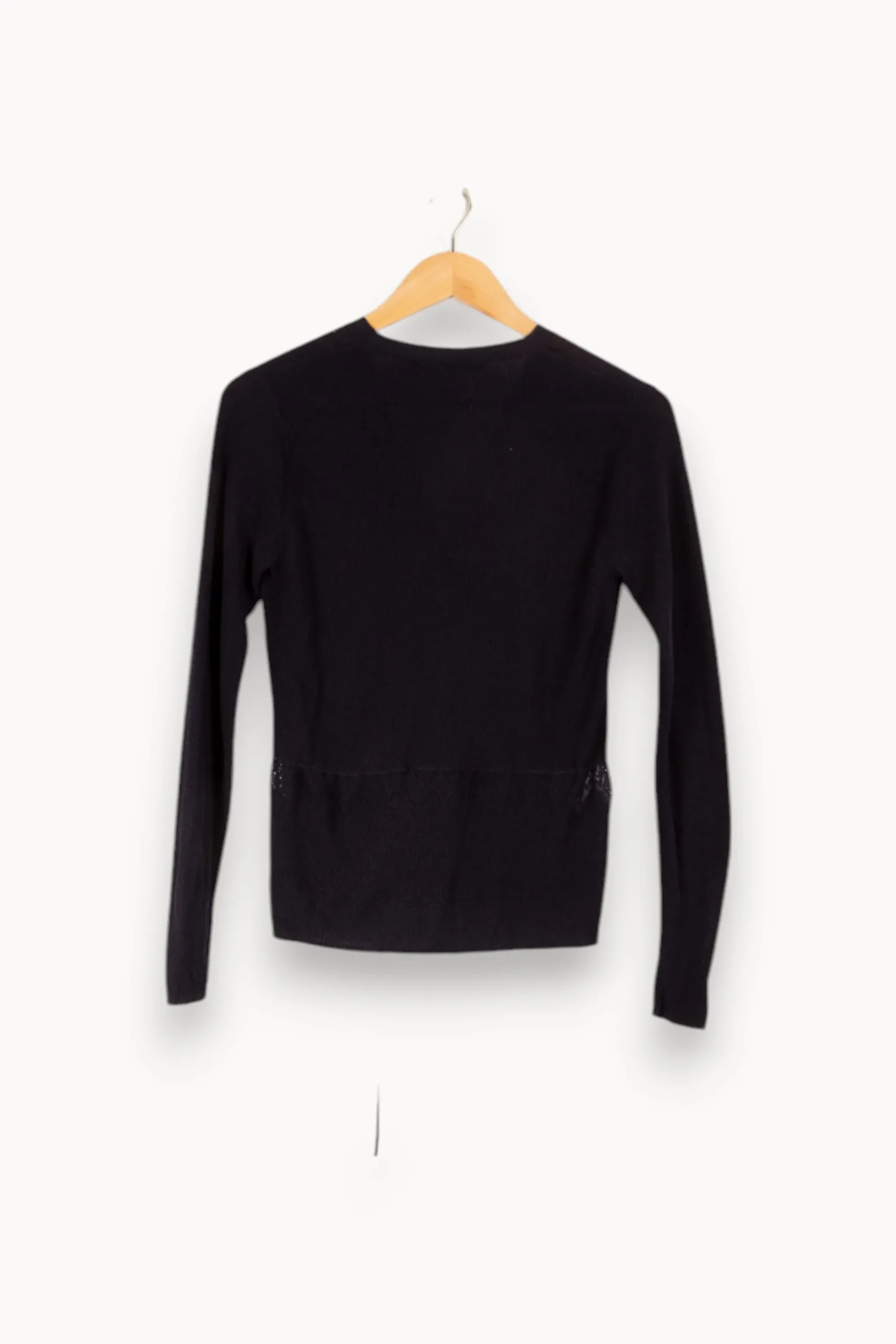 Shop Comptoir des Cotonniers Cardigan léger foncé - Taille M/38 Bleu