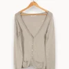Shop Sud express Cardigan léger - Taille S/36 Gris