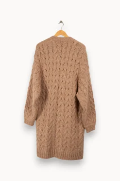 Flash Sale Essentiel Antwerp Cardigan long pâle - Taille S/36 Rose