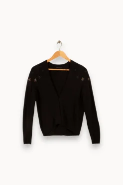 Store IKKS Cardigan - Taille M/38 Noir
