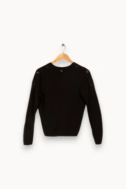 Store IKKS Cardigan - Taille M/38 Noir