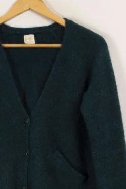 Cheap Des petits hauts Cardigan foncé - Taille S/36 Vert
