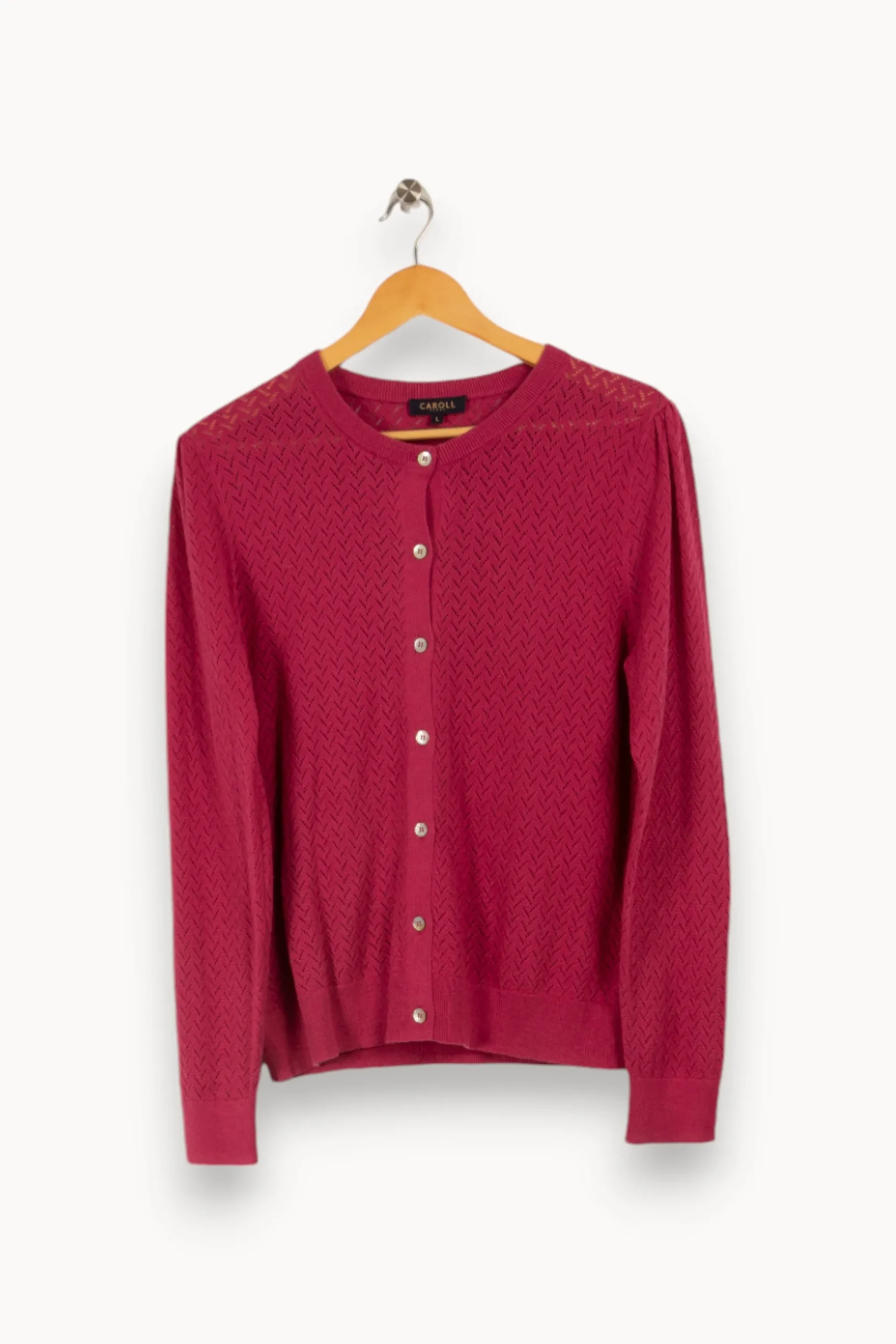 Cheap Caroll Cardigan - Taille L/40 Violet