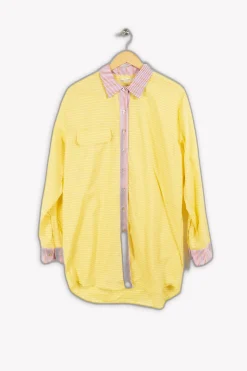 Sale Parisienne et Alors Chemise - 36 Jaune