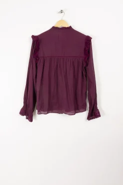 Online Léon & Harper Chemise - 36 Bordeaux