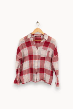 Best Sale Comptoir des Cotonniers Chemise à carreaux - Taille S/36 Multicolore