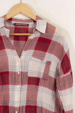 Best Sale Comptoir des Cotonniers Chemise à carreaux - Taille S/36 Multicolore