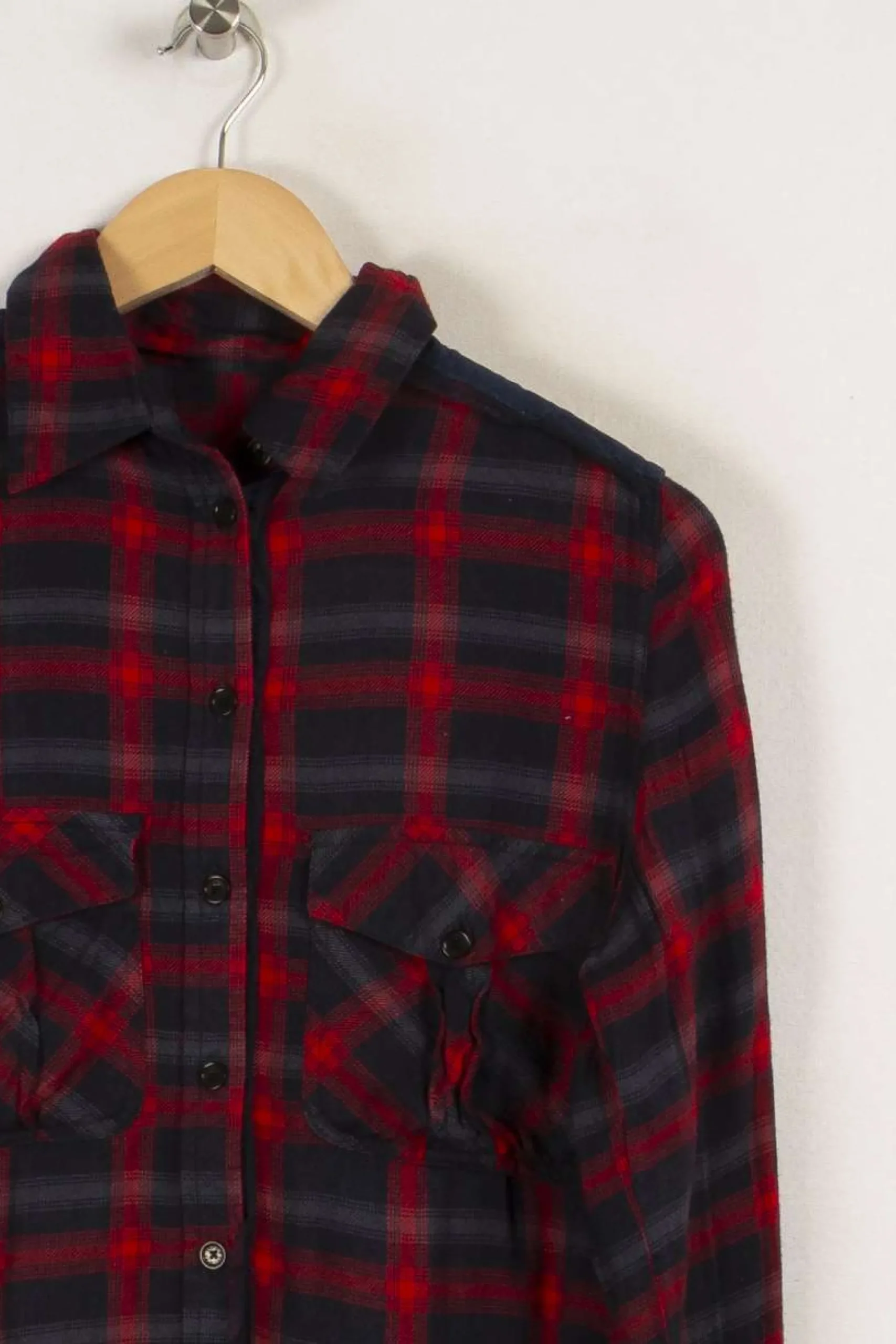 Cheap Zadig&Voltaire Chemise à carreaux - Taille S/36 Multicolore