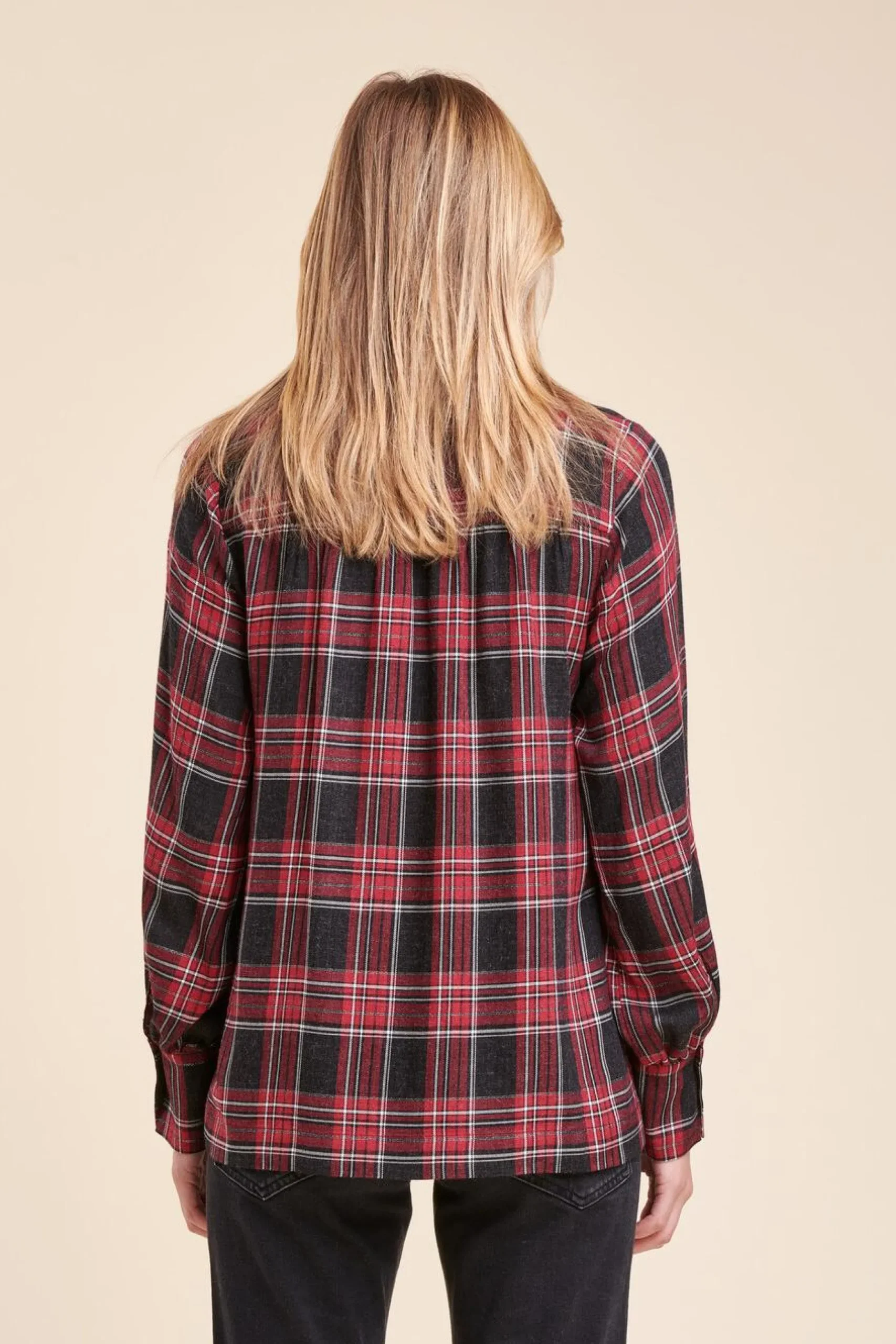 Cheap La Fée Maraboutée Chemise à carreaux ample - S/36 Multicolore