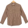 Store Ines de la Fressange Paris Chemise à carreaux s - 36 Marron