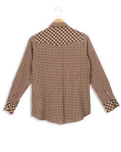 Store Ines de la Fressange Paris Chemise à carreaux s - 36 Marron