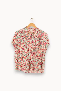 Best Sale Des petits hauts Chemise à fleurs - Taille M/38 Multicolore