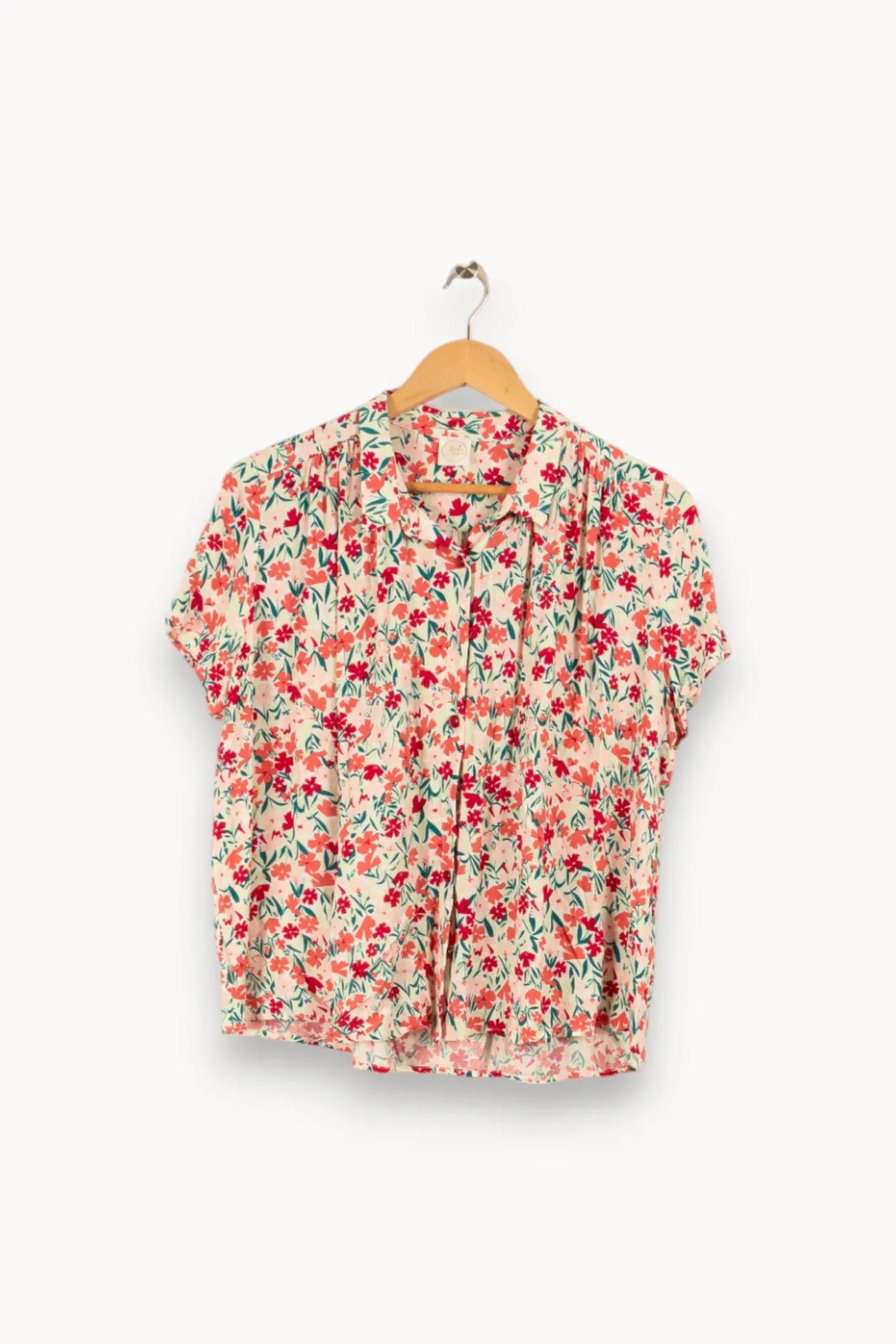 Best Sale Des petits hauts Chemise à fleurs - Taille M/38 Multicolore