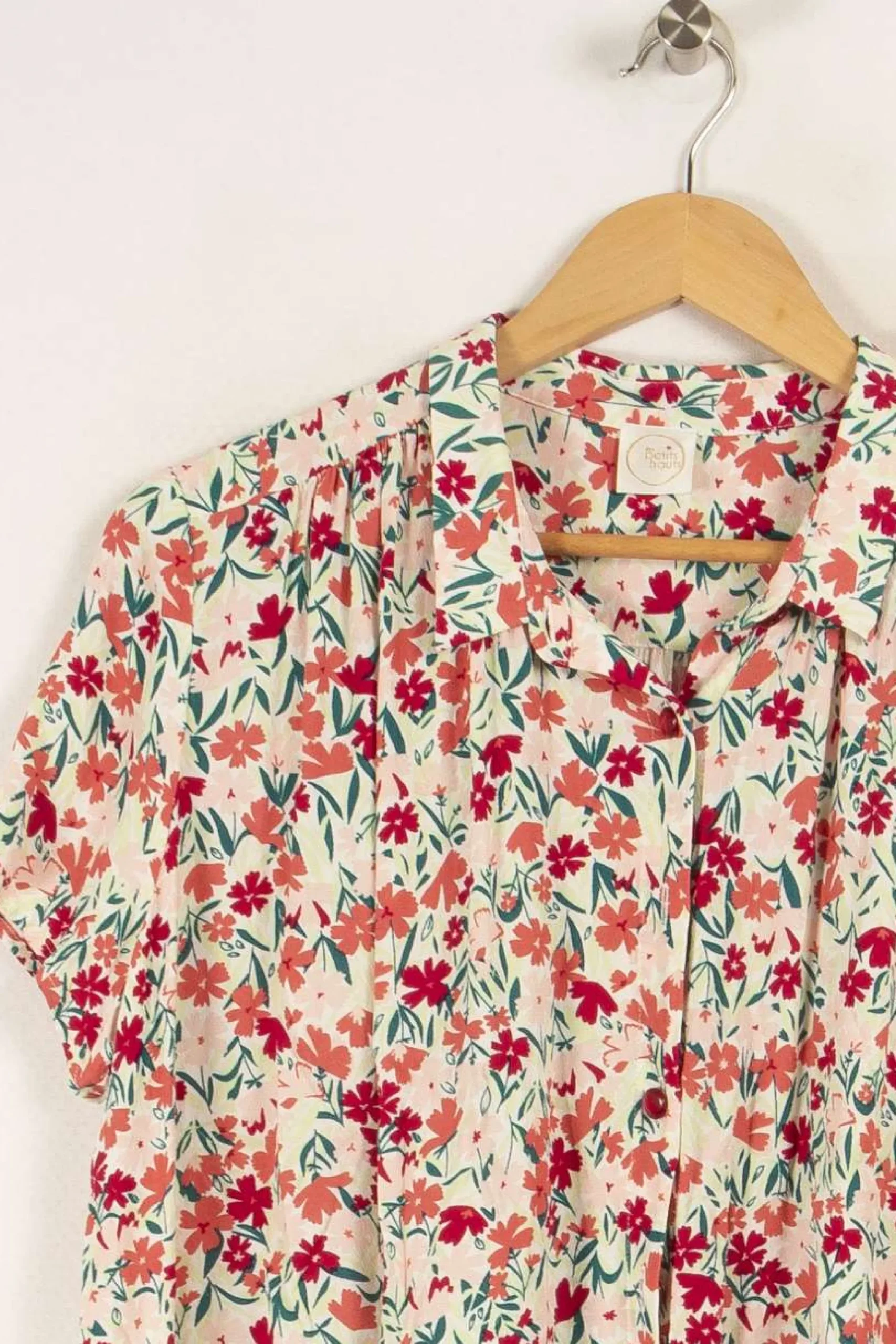 Best Sale Des petits hauts Chemise à fleurs - Taille M/38 Multicolore